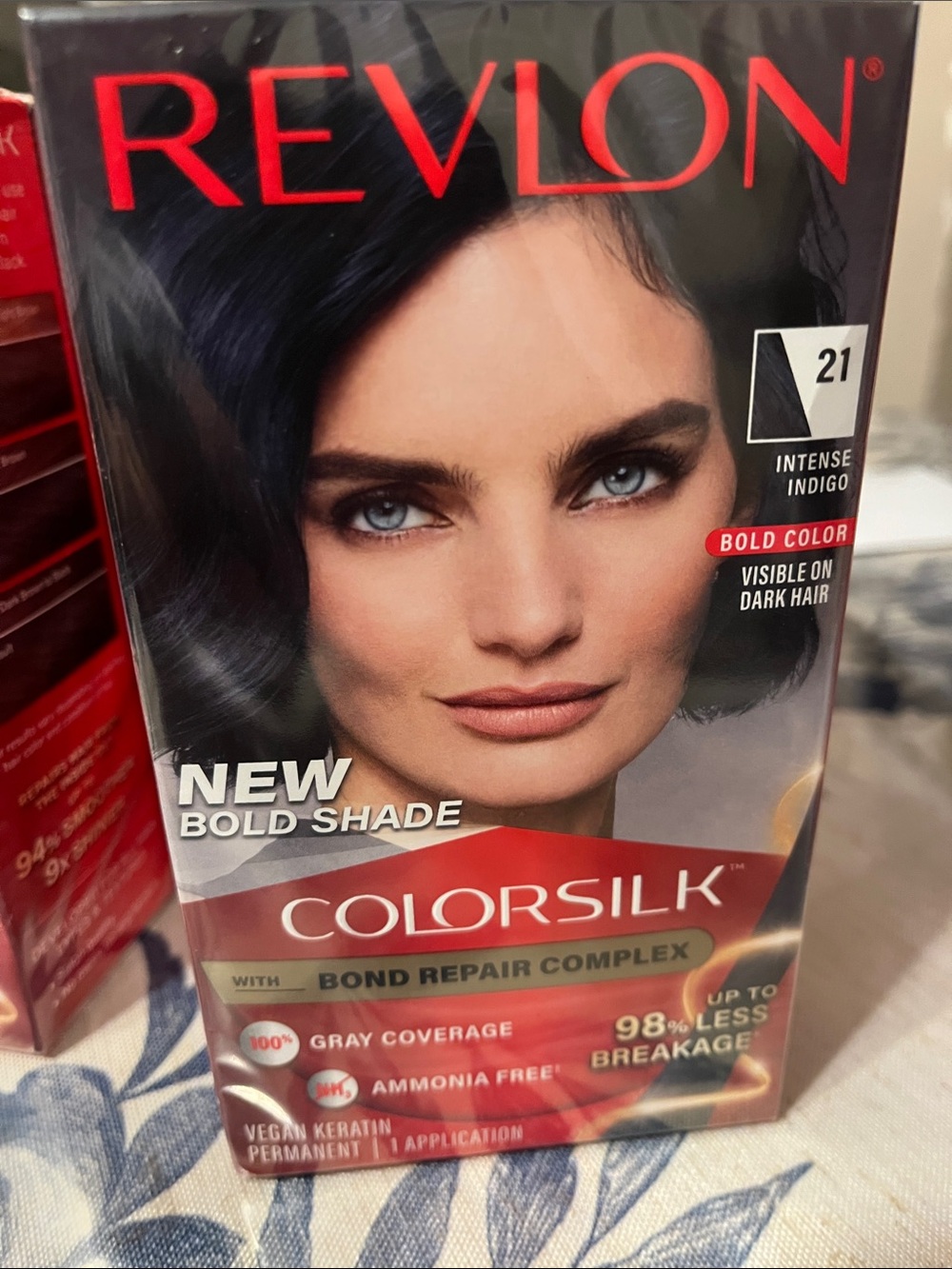 Revlon Colorsilk Bold Shade Hair Color - Intense Indigo (21)
